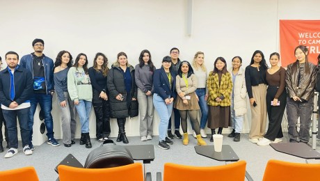 Students in the Gisma Campus